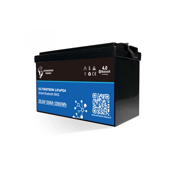 Ultimatron-Batterie-Lithium-25.6V-50Ah-LiFePO4-Smart-BMS-Bluetooth-UBL-24-50-5