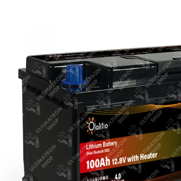100AH Lithium Batterie 12V / 1,28KWh LiFePo4 Iced Energy mit integriertem  Batteriemanagement + App + Heizung