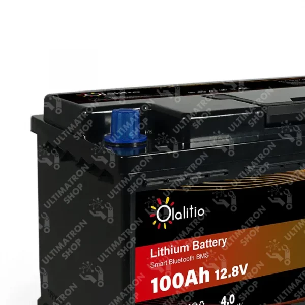 Bateria Litio 100Ah 12V LiFePO4-LCD-BMS-Olalitio