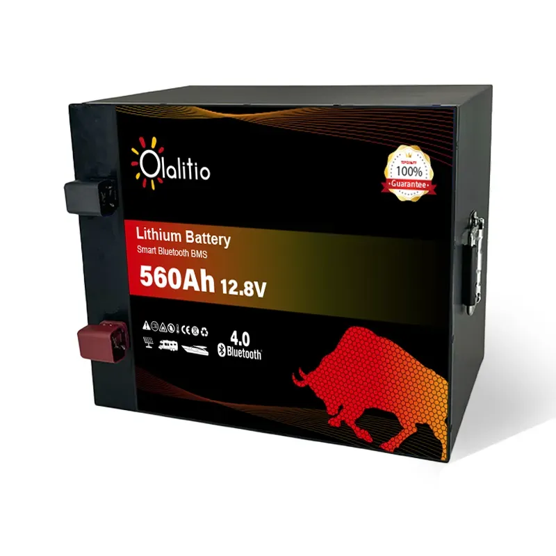 Lithium Batterie 560Ah 12.8V LiFePO4-Bluetooth-BMS-Olalitio – ULTIMATRON- Official-Shop-Germany