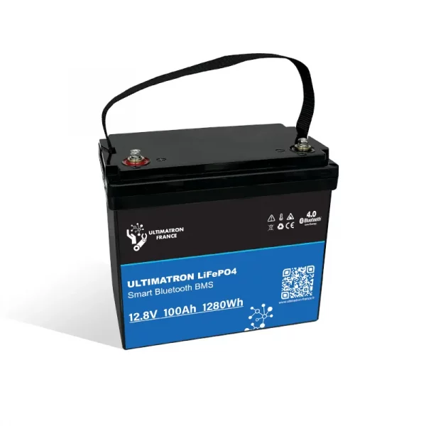 Ultimatron Lithium Batterie LiFePO4 12.8V 100Ah PRO Smart BMS mit Bluetooth-1